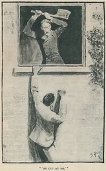 He Cut At Me, 1892