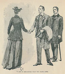 Jeg er så glad for at du har kommet, 1892