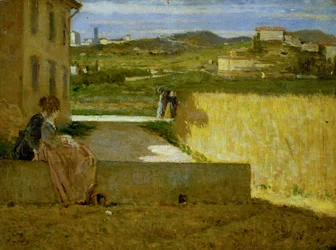 I villaens skygge, ca. 1872-73
