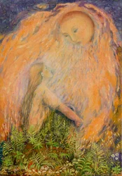 Lengsel, 2015 (olje på gessoed trepanel)