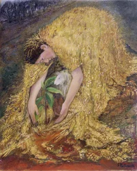 The Gardener, 2002 (olje på gessoed panel)