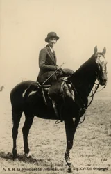 Prinsesse Yolanda av Savoy (1901–1986), grevinne av Bergolo, hest