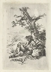 Hviler under et tre