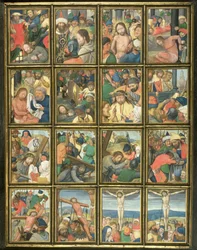 Lidenskapen, fra «Stein-kvadriptykonet» (vellum)
