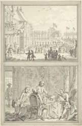 Honselaarsdijk-palasset skifter eier / Salg av de prøyssiske herredømmene til Anna van Hannover, 1754