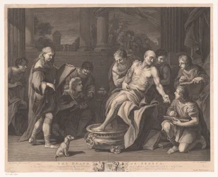 Dood van Seneca The Death of Seneca (tittel på objekt)