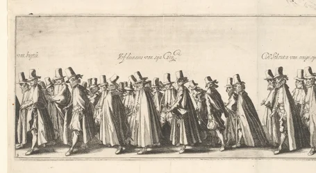 Begravelsesprosesjonen (plate 3), 1615