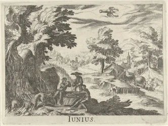 juni Junius (tittel på objekt) Tolv måneder (serietittel)