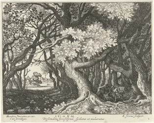 Robbery of a Man in a Wood Lignelse om den barmhjertige samaritan (serietittel)