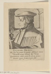 Portrett av Caspar Hedio