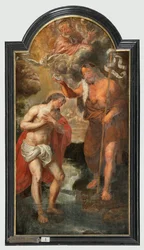 Sognekirke (Sint-Walburgakerk). Maleri, triptich. Simon De Pape (?). Innløsning av de kristne slavene til tyrken.