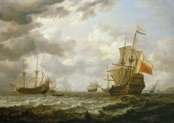 Brederode utenfor Hellevoetsluis, midten av 1600-tallet (maleri)