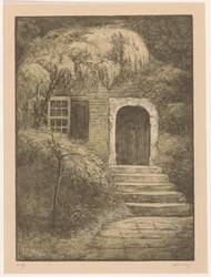 Dør med steintrapp The Backdoor (original tittel)