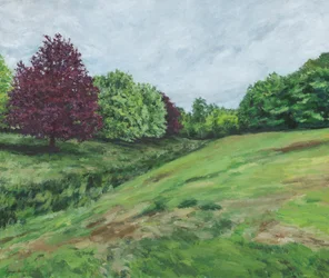 Richmond Park, 2018 (olje på lerret)