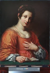 Portrett av en ung dame
