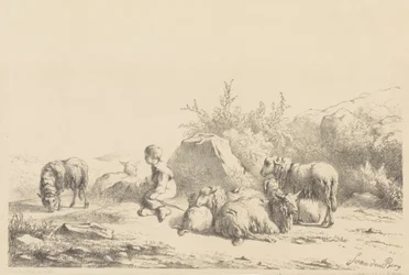 Hyrde og sau