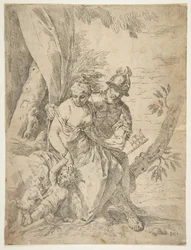 Mars, Venus og Amor, ca.1637-1639.