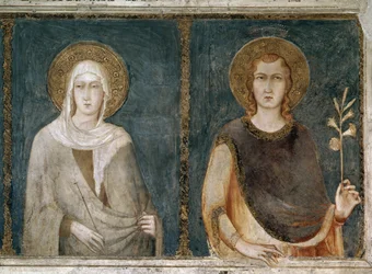 Den hellige Klara av Assisi (Chiara Offreduccio di Favarone)