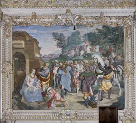 The Adoration of the Magi, Presbitery, 1578-82