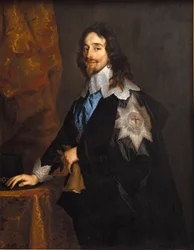 Portrett av kong Charles I av England, Skottland og Irland 1600-1649, slutten av 1630-årene.