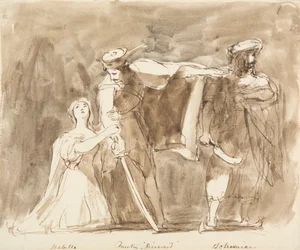 Scene fra Quentin Durward