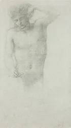 Naken mann
