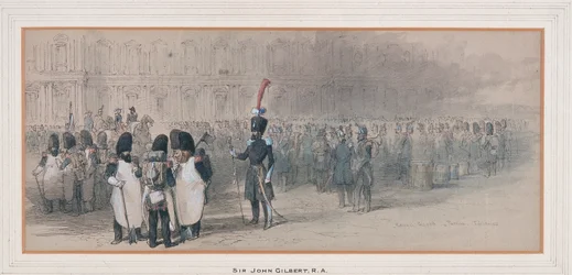 Nasjonalgarden ved Tuileriene, 1846
