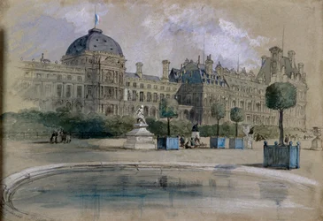 Tuileriene, Paris, Frankrike, 1846
