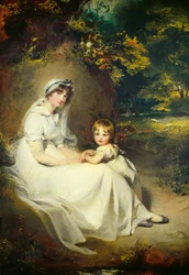 Lady Mary Templetown og hennes eldste sønn