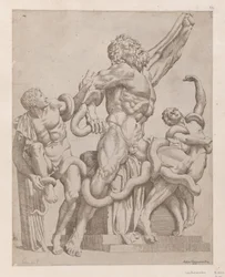 Mirror of Roman Magnificence: Laocoon, 1561., 1561.