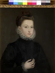 Portrett av infanta Isabella Clara Eugenia, 1573