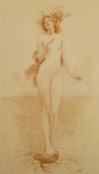 En studie for - The Birth of Love,