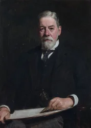 Portrett av Sir Thomas Graham Jackson, ca. 1896