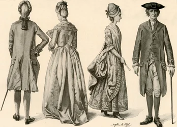 Klær under George IIIs regjeringstid, 1760-1776, 1903, 1937.