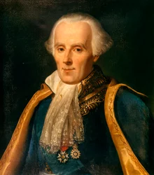 Portrett av Pierre Simon, Marquis de Laplace (1745-1827) (maleri)