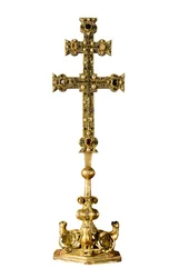 "Signum crucis" kors av Templar-ordenen til Ponferrada (Spania)