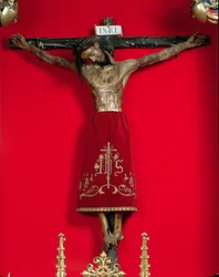Kristus av Burgos, i kapellet til den hellige Kristus