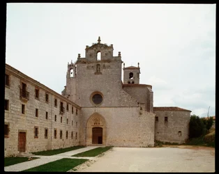 Utsikt over klosteret San Pedro de Cardena der restene av El Cid og Dona Jimena lå