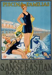 Vintage Barcelona Spa Resort-plakat