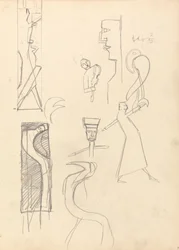 Cave of the Golden Calf: Studie av geometriske figurer