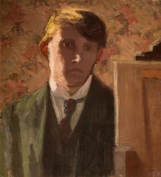 Portrett av kunstneren, 1906.