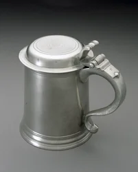 Tankard, ca. 1820-1827 (tinn)