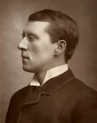Herbert Beerbohm Tree , britisk skuespiller, 1884