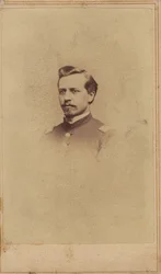 Otto C. Lademann, kaptein, kompani F, 3. regiment infanteri Missouri Volunteers (Union)