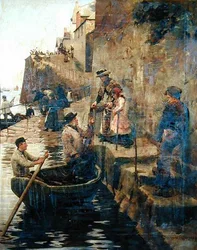 The Slip (olje på lerret)