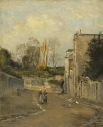 Montmartre, rue Cortot, ca. 1872-76