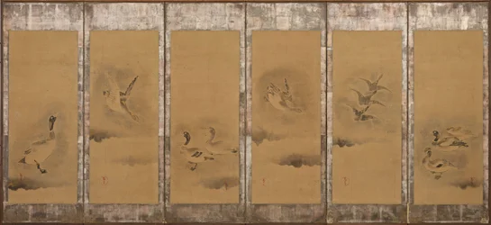 Villgås, Momoyama eller Edo-perioden, 1568-1615.
