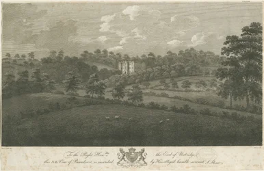Beaudesert Hall and Park: stålgravering, nd [1762-1802] (trykk)