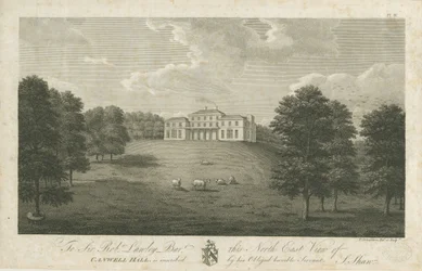 Canwell Hall: gravering, 1797