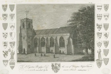 Drayton Bassett Church: gravering, nd [1762-1802] (trykk)